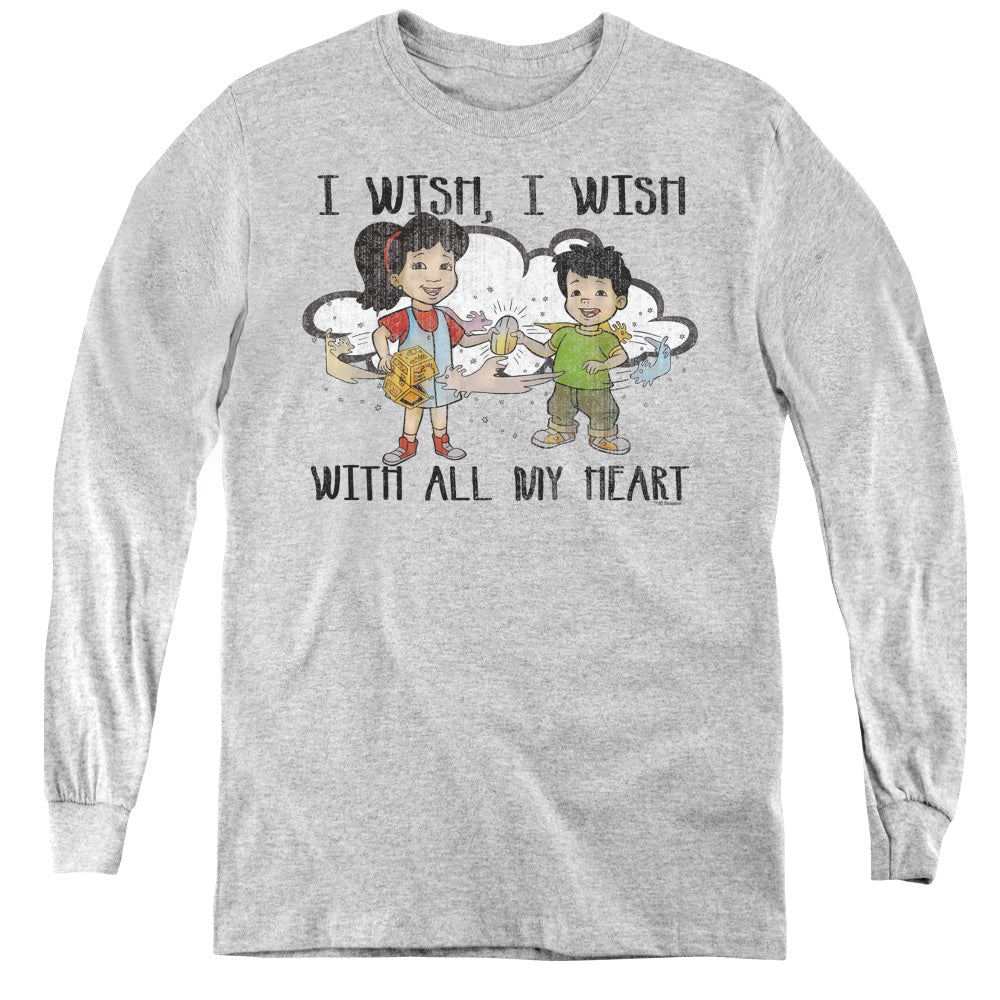 Dragon Tales I Wish With All My Heart Youth Long Sleeve T-Shirt