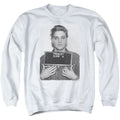 Elvis Presley Army Mug Shot Crewneck Sweatshirt