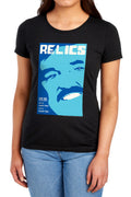 Star Trek Relics Black Womens T-Shirt