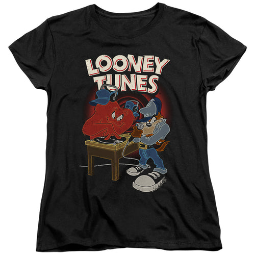 Looney Tunes Dj Looney Tunes Womens T-Shirt