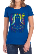Batman Knight Lights Womens T-Shirt