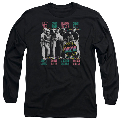 Beverly Hills 90210 Cast Roll Call Long Sleeve T-Shirt