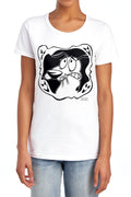 Courage the Cowardly Dog Ghost Frame Womens T-Shirt