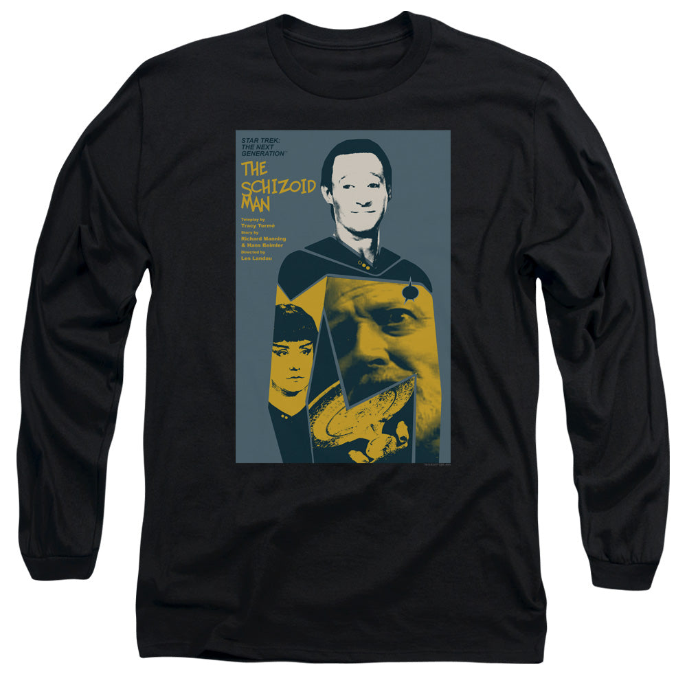 Star Trek The Schizoid Man Black Long Sleeve T-Shirt
