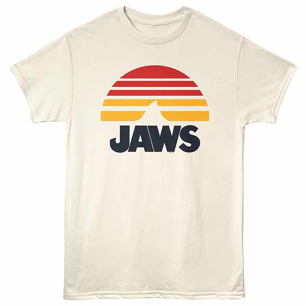 Sunset Jaws t-shirt in natural