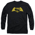 Batman v Superman Simple Logo Long Sleeve T-Shirt