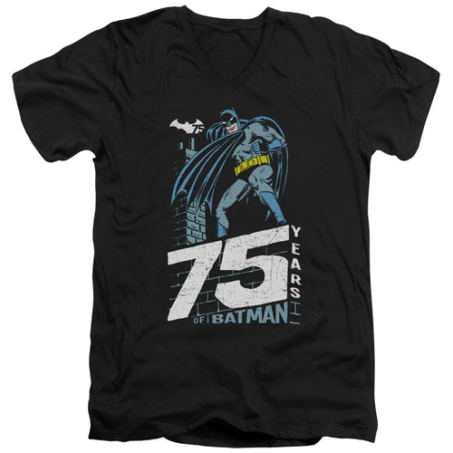 Batman Rooftop V-Neck T-Shirt