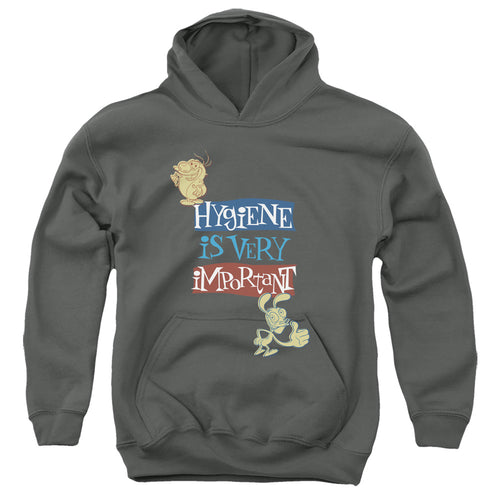 Ren and Stimpy Hygiene Is Very Important Youth Hoodie