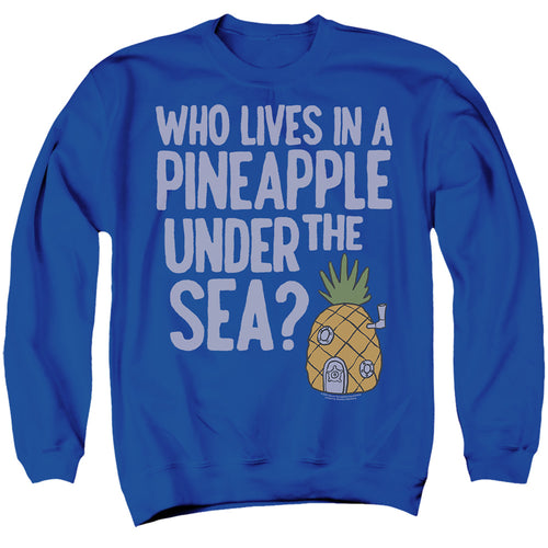 Spongebob Squarepants Pineapple Under the Sea Crewneck Sweatshirt