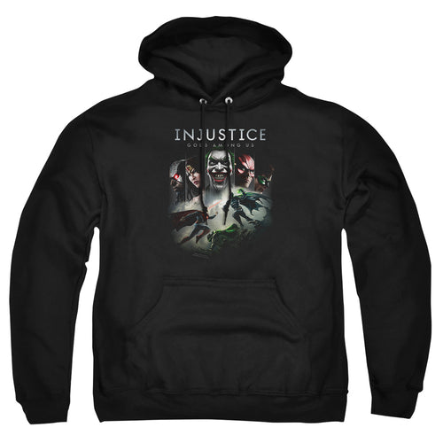 Injustice Key Art Pullover Hoodie