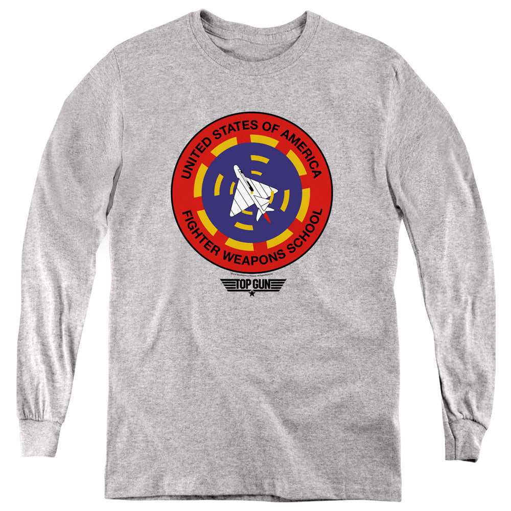 Top Gun Fighter Weapons School Youth Long Sleeve T-Shirt