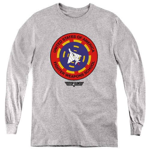 Top Gun Fighter Weapons School Youth Long Sleeve T-Shirt