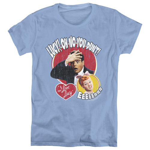 I Love Lucy Yelling In Spanish Womens T-Shirt