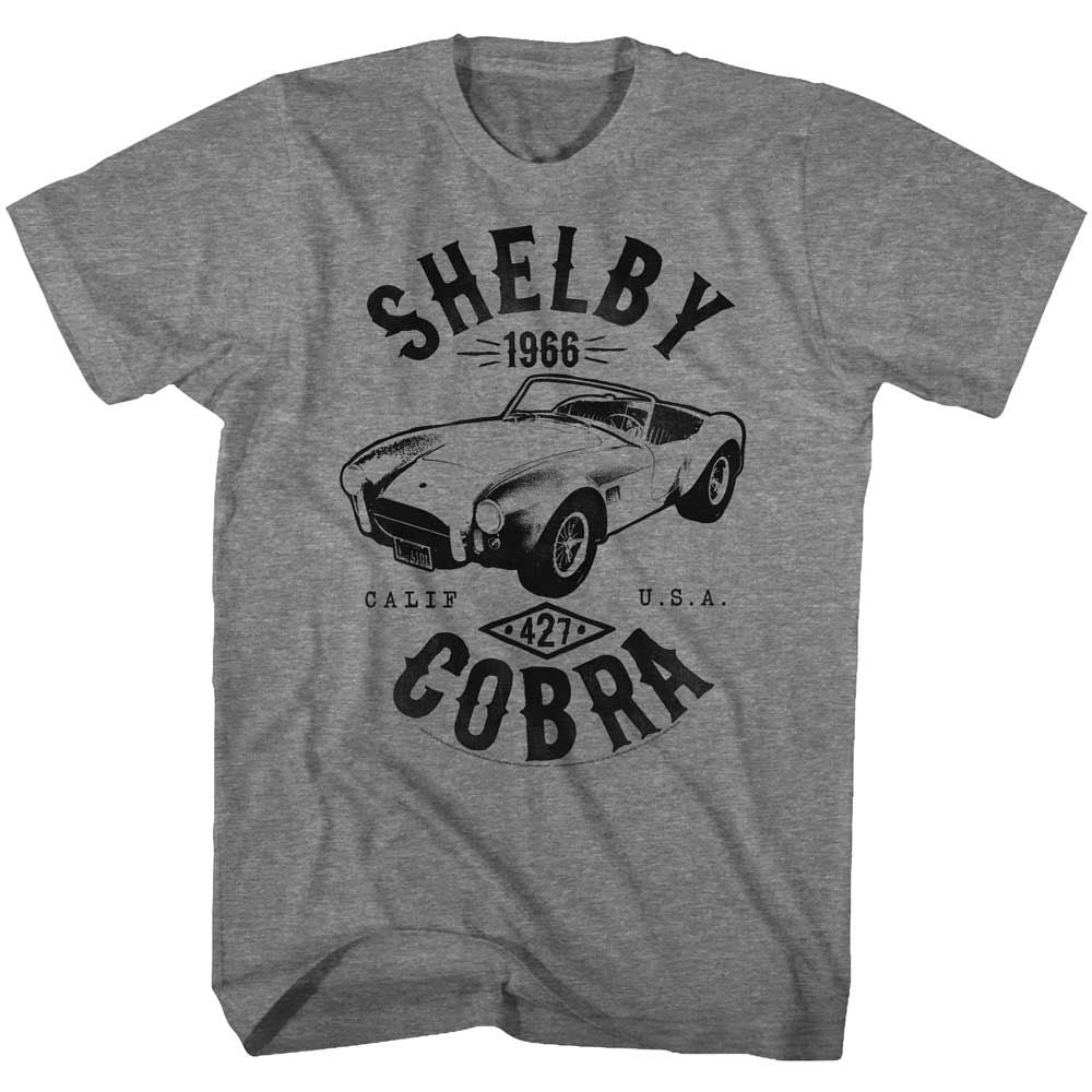 Shelby Cobra Carroll Shelby t-shirt in graphite heather