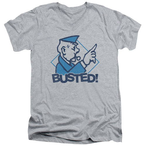 Monopoly Busted V-Neck T-Shirt