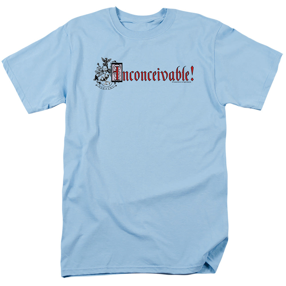The Princess Bride Vizzini Crest Light Blue T-Shirt