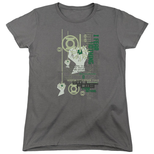Green Lantern Core Strength Womens T-Shirt