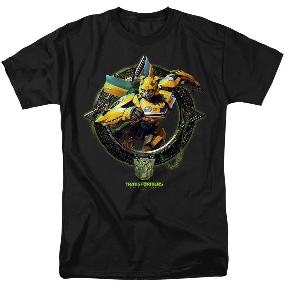 Transformers Bumblebee Circle Frame T-Shirt