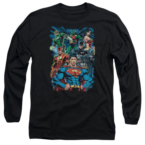 Justice League Justice Is Served Long Sleeve T-Shirt