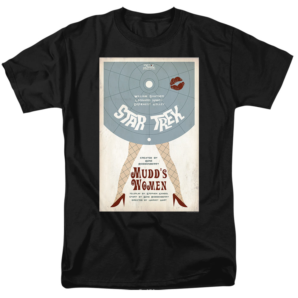 Star Trek Mudd's Women Black T-Shirt