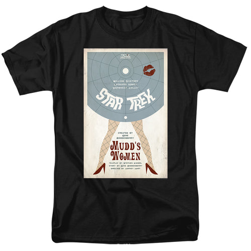 Star Trek Mudd's Women Black T-Shirt