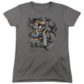 Superman Break on Through Womens T-Shirt