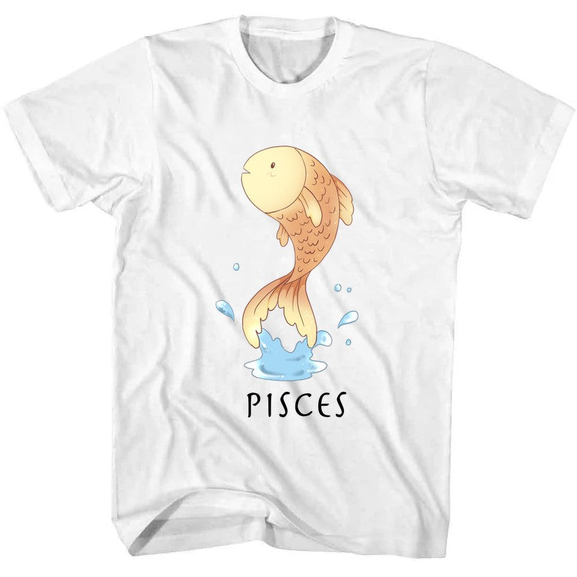 Cute Pisces White