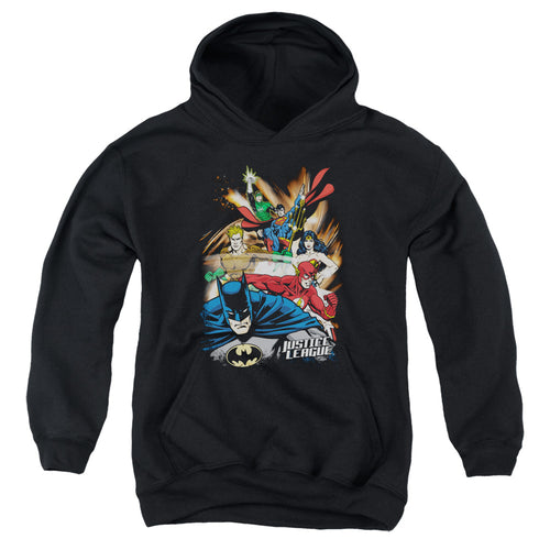 Justice League Starburst Youth Hoodie