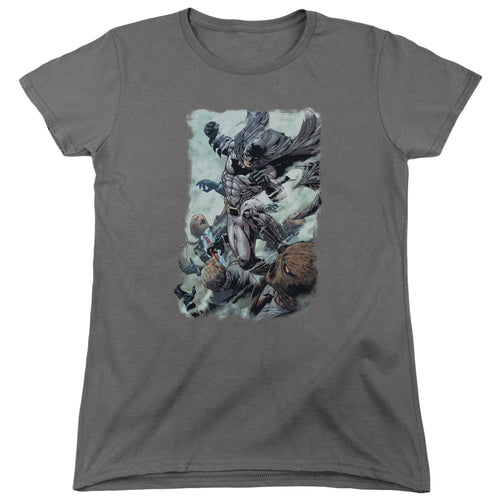 Batman Punch Womens T-Shirt