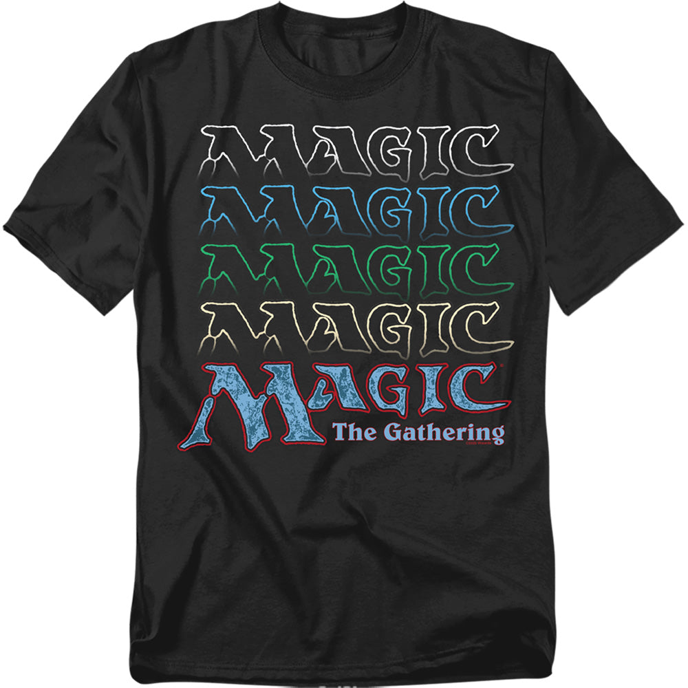 Magic the Gathering Retro Logo Repeat T-Shirt