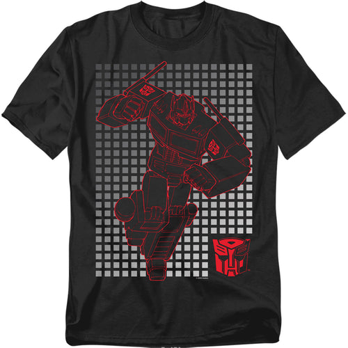Transformers Optimus Grid T-Shirt