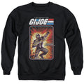 G.I. Joe Snake Eyes Card Crewneck Sweatshirt