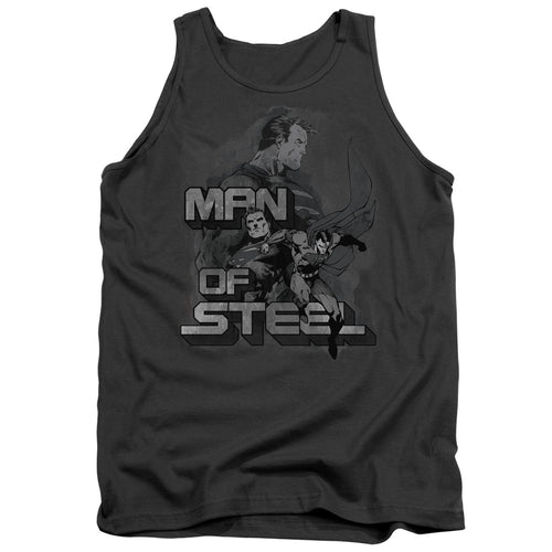 Superman Steel Poses Tank Top
