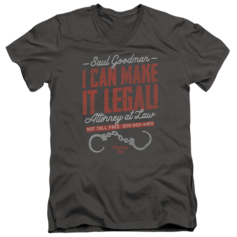 Breaking Bad Make It Legal V-Neck T-Shirt