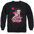 Betty Boop Sexy Star Crewneck Sweatshirt