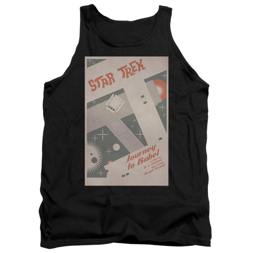 Star Trek Juan Ortiz Journey to Babel Black Tank Top