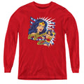 DC Comics Pop Art Wonder Youth Long Sleeve T-Shirt