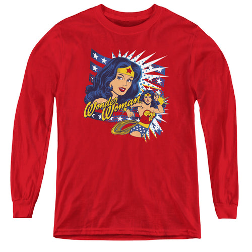 DC Comics Pop Art Wonder Youth Long Sleeve T-Shirt