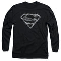 Superman Smoking Shield Long Sleeve T-Shirt