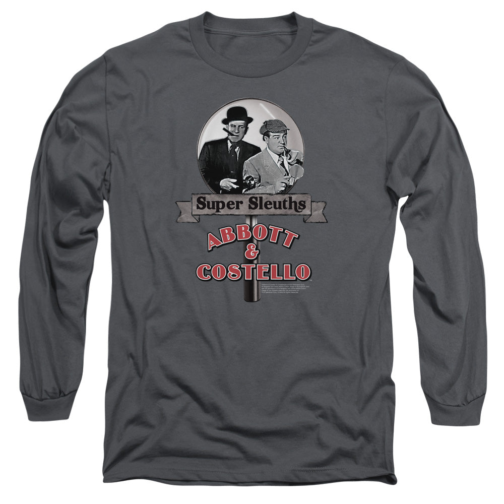 Abbott and Costello Super Sleuths Long Sleeve T-Shirt