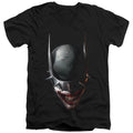 Batman Batman Who Laughs Head V-Neck T-Shirt