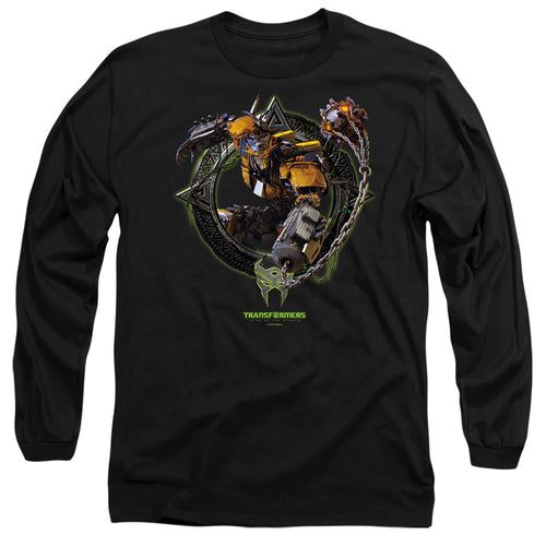 Transformers Battletrap Circle Frame Long Sleeve T-Shirt