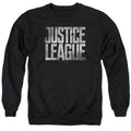 Justice League Metal Logo Crewneck Sweatshirt