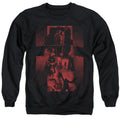The Exorcist Red Collage Crewneck Sweatshirt