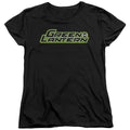 Green Lantern Scribble Title Womens T-Shirt