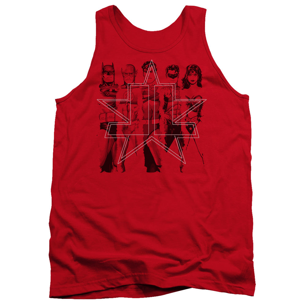 Justice League Five Stars Tank Top