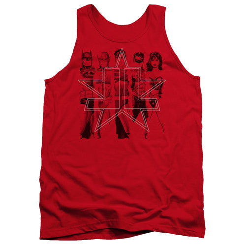 Justice League Five Stars Tank Top