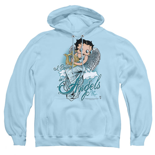 Betty Boop I Believe in Angels Pullover Hoodie