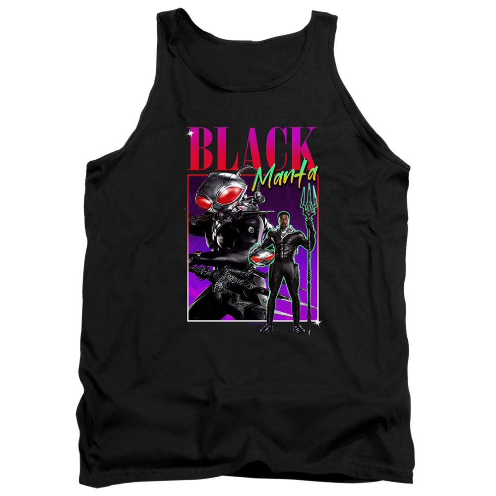 Aquaman 90'S Style Black Manta Tank Top