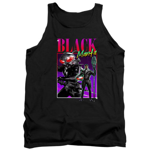 Aquaman 90'S Style Black Manta Tank Top